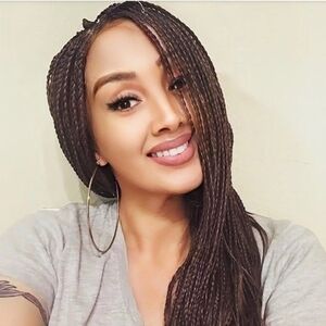 Elegant Brown Braided Hair Extensions